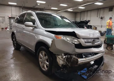 2009 Honda Cr-V Ex-L from USA, damaged, VIN 5J6RE487X9L024829